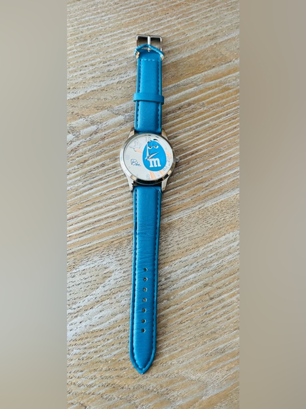 Kid’s Blue M&M Character Watch with Blue Strap